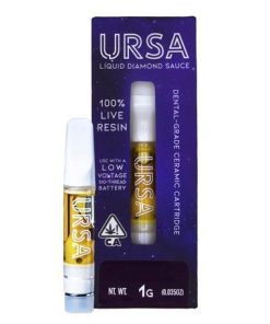 URSA Gelonade 1g Liquid Diamond Sauce Ceramic Cartridge 72.39% THC