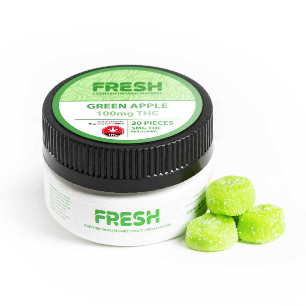 buy-fresh-green-apple-gummies-100mg-thc-uk